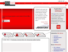 Tablet Screenshot of isomatrix.com